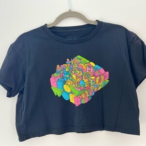 Meow Wolf Crop Top by Luke Dorman